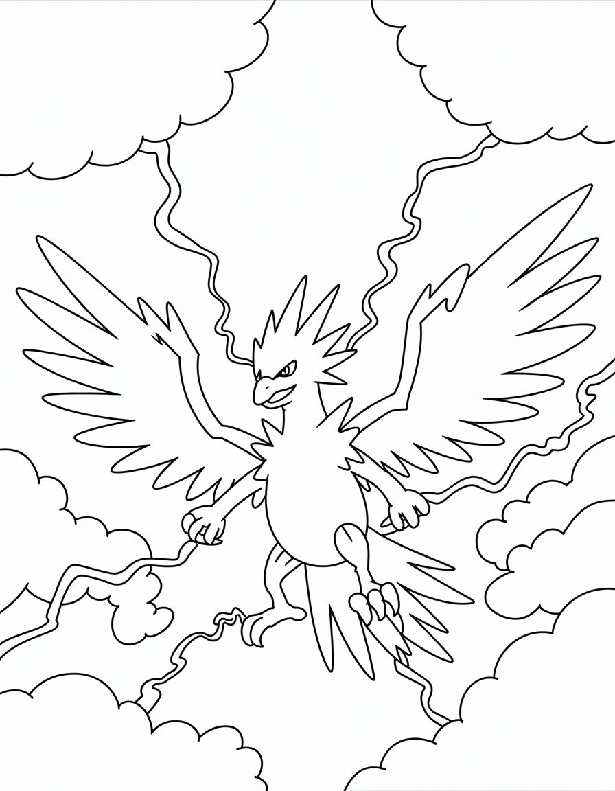 Zapdos in Storm